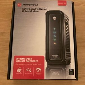 Motorola SB6121 SURFboard DOCSIS 3.0 Cable Modem